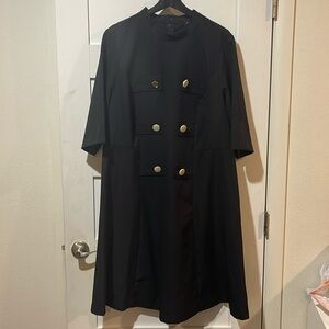 Black Mid Length Dress